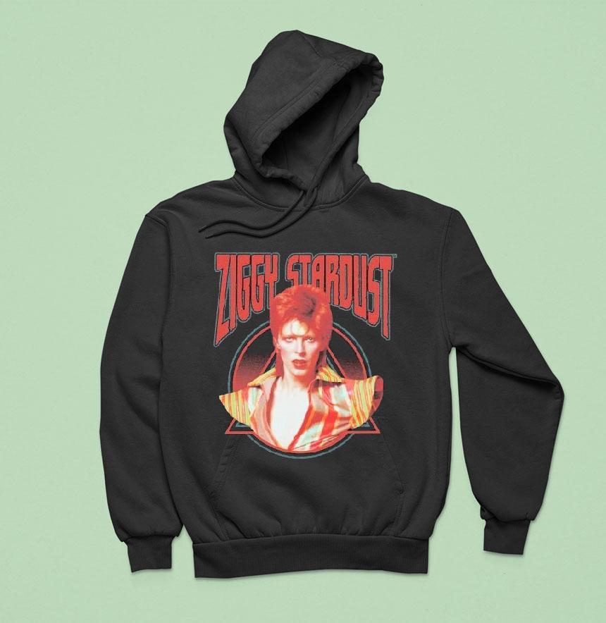 David Bowie Ziggy Stardust Photo Shirt David Bowie Ziggy Stardust Photo Shirt