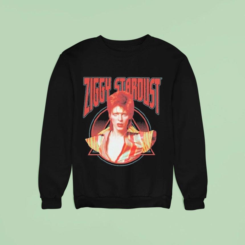David Bowie Ziggy Stardust Photo Shirt David Bowie Ziggy Stardust Photo Shirt