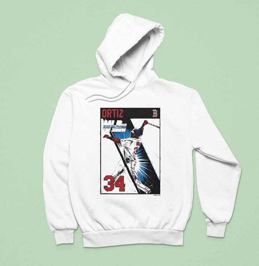 David Ortiz 34 Mlb The Show 06 Cover Boston Red Sox Shirt David Ortiz 34 Mlb The Show 06 Cover Boston Red Sox Shirt