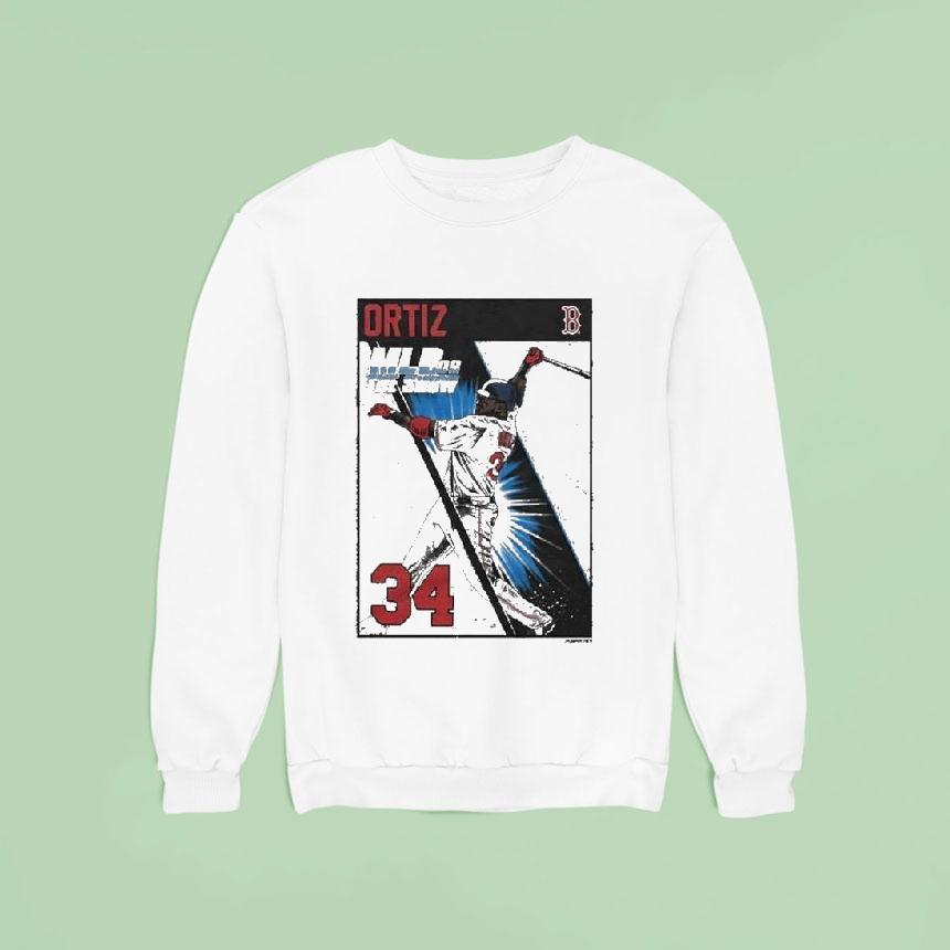 David Ortiz 34 Mlb The Show 06 Cover Boston Red Sox Shirt David Ortiz 34 Mlb The Show 06 Cover Boston Red Sox Shirt