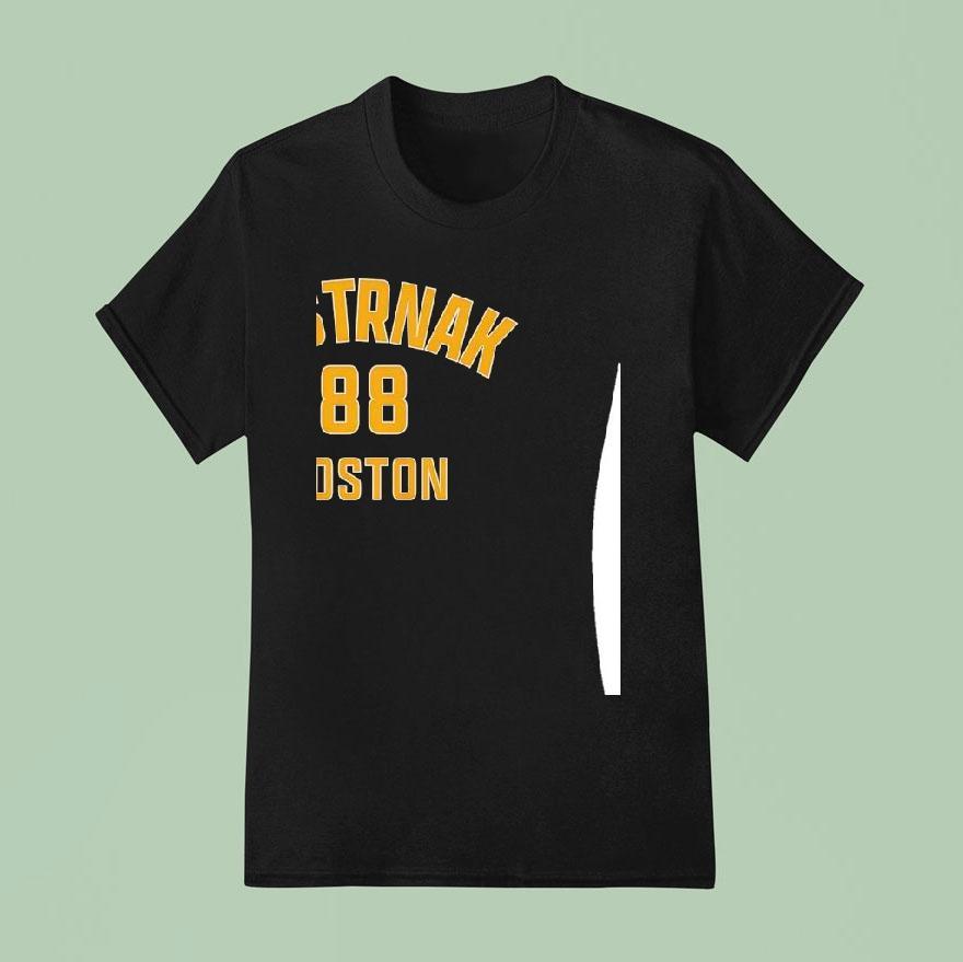 David Pastrnak 88 Boston Bruins Hockey Shirt