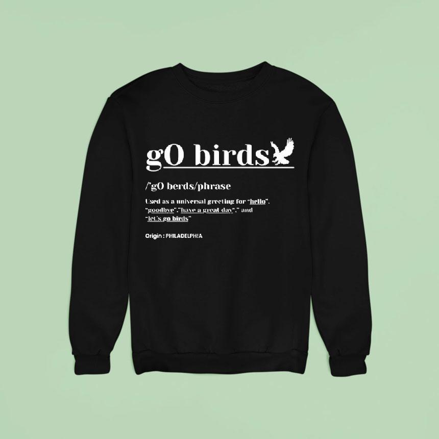 Definition Go Birds Phrase Philadelphia Eagles Shirt Definition Go Birds Phrase Philadelphia Eagles Shirt