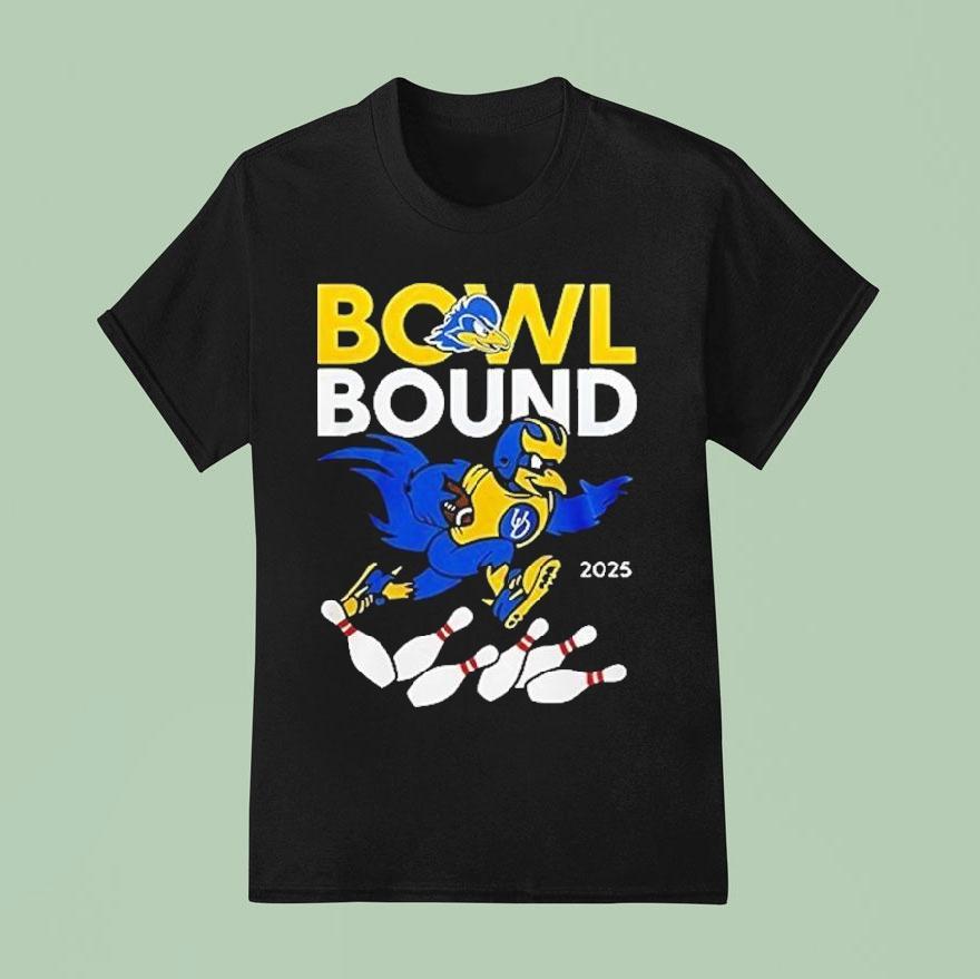 Delaware Blue Hens Bowl Bound Mascot Shirt