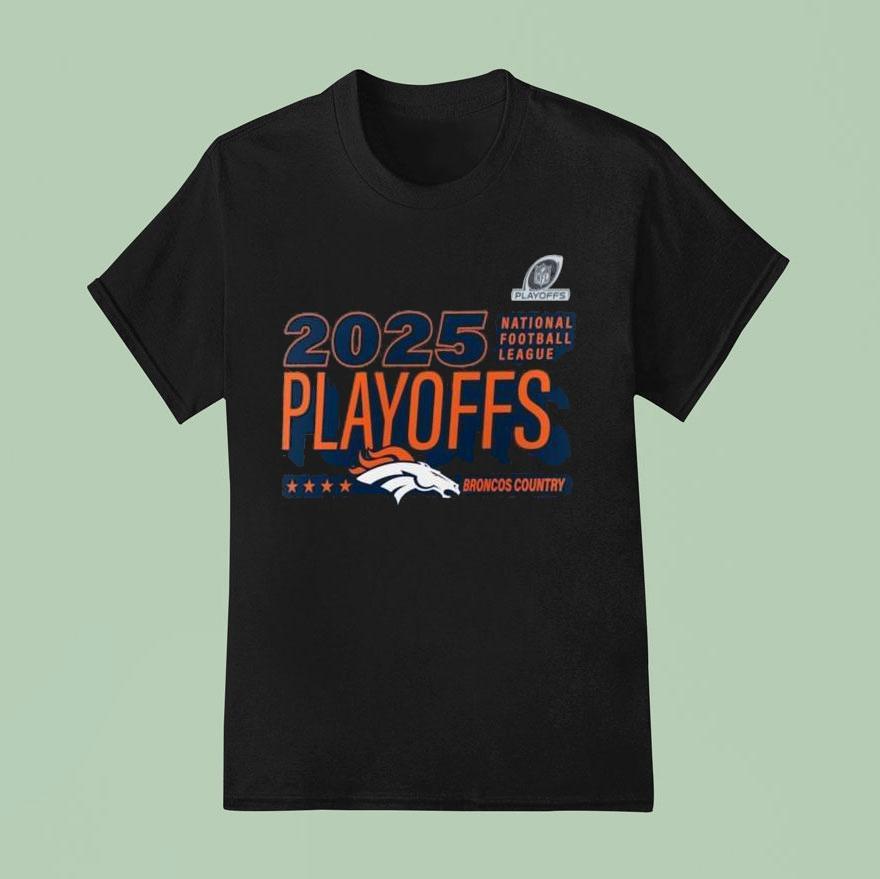Denver Broncos 2025 Nfl Playoffs Ready Shirt