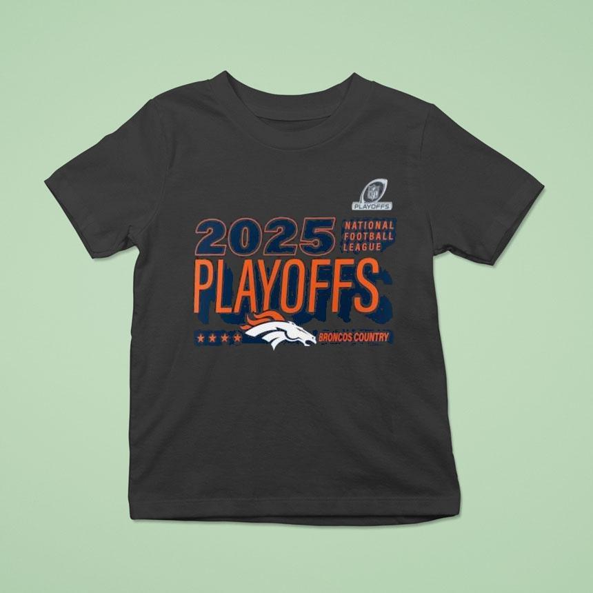 Denver Broncos 2025 Nfl Playoffs Ready Shirt