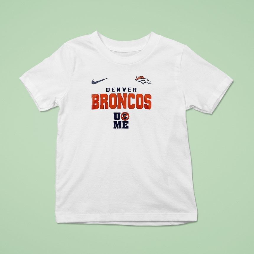 Denver Broncos X John Cena Never Give Up Go Broncos Shirt