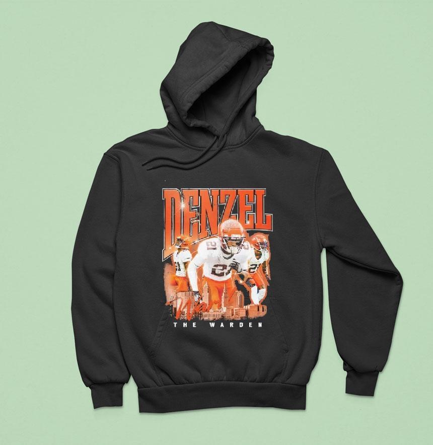 Denzel Ward 90s Collage Shirt Denzel Ward 90s Collage Shirt