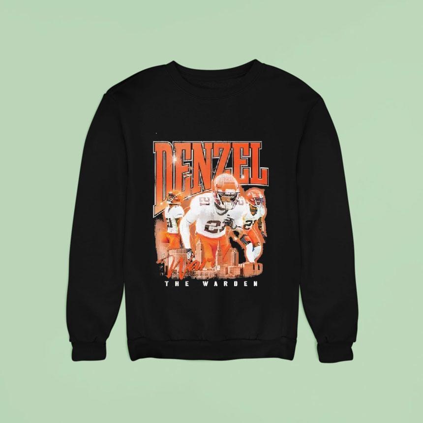 Denzel Ward 90s Collage Shirt Denzel Ward 90s Collage Shirt