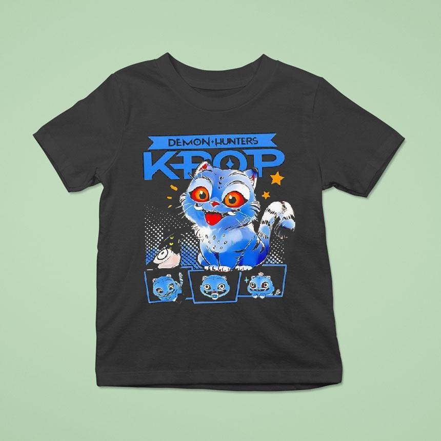 Derpy Tiger K-pop Demon Hunters Colletion Shirt