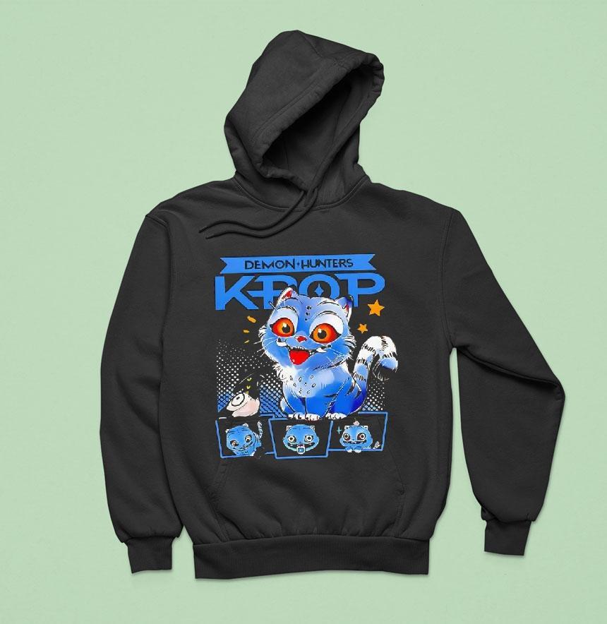 Derpy Tiger K-pop Demon Hunters Colletion Shirt Derpy Tiger K-pop Demon Hunters Colletion Shirt
