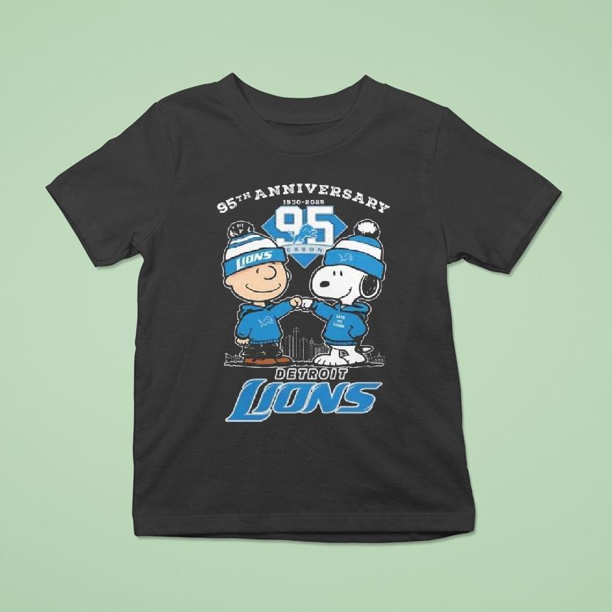 Detroit Lions 95th Anniversary 2025 One Pride Shirt