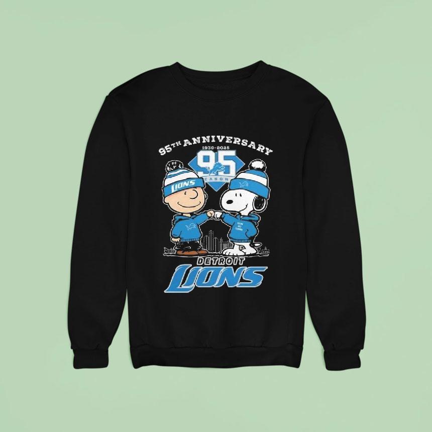 Detroit Lions 95th Anniversary 2025 One Pride Shirt Detroit Lions 95th Anniversary 2025 One Pride Shirt
