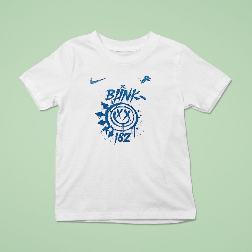 Detroit Lions X Blink 182 Go Lions Bunny Shirt