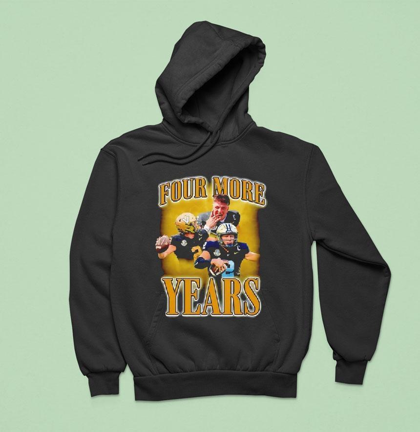 Diego Pavia Four More Years Vanderbilt Commodores Quarterback Shirt Diego Pavia Four More Years Vanderbilt Commodores Quarterback Shirt