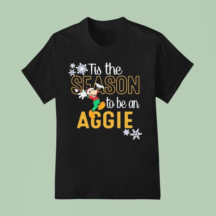 Disney Tis The Season To Be An Aggie Shirt