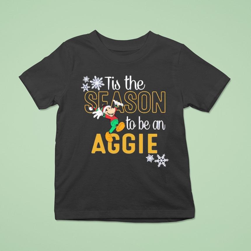 Disney Tis The Season To Be An Aggie Shirt