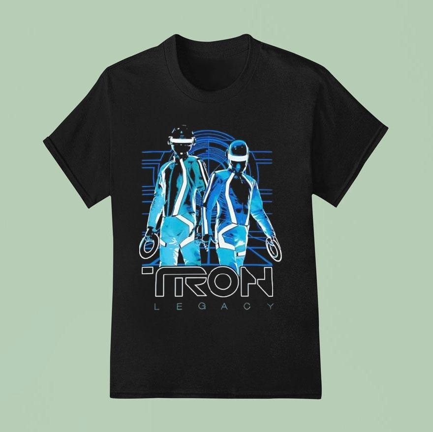 Disney’s Tron Legacy Two-and-only Daft Punk Graphic Shirt