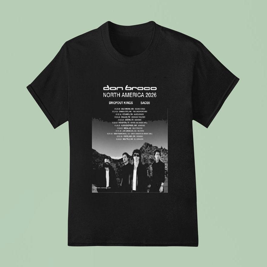 Don Broco Dropout Kings Sace6 North America 2026 Shirt