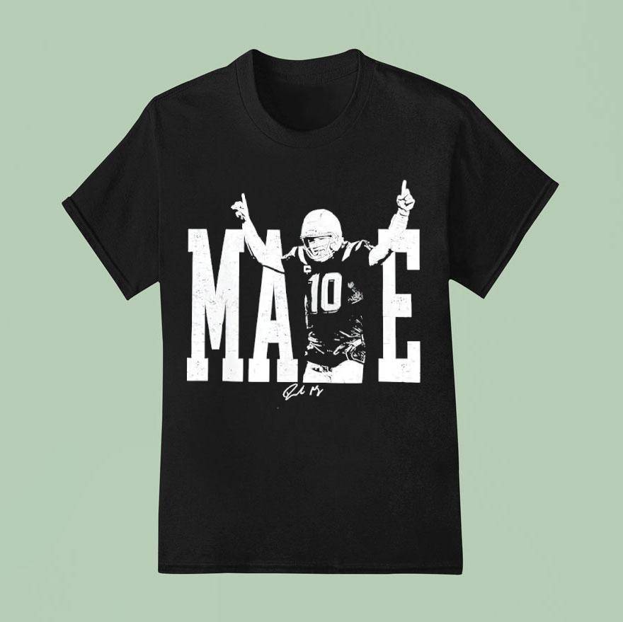 Drake Maye Football Signatures Shirt