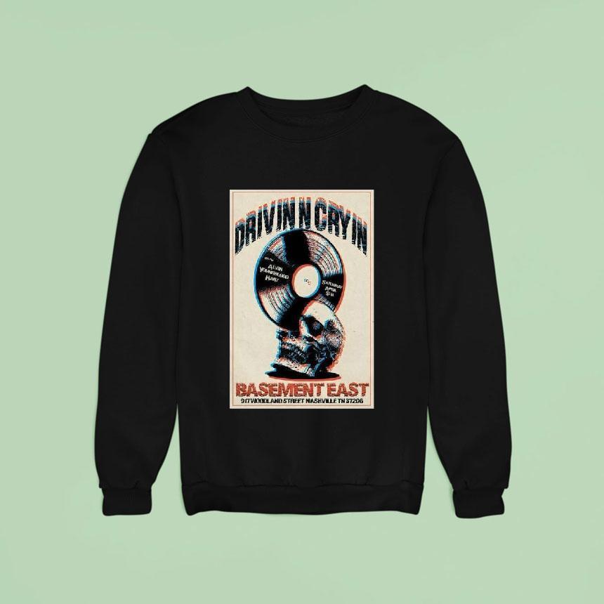 Drivin N Cryin The Basement East In Nashville, Tn April 5 2025 Tour Shirt Drivin N Cryin The Basement East In Nashville, Tn April 5 2025 Tour Shirt
