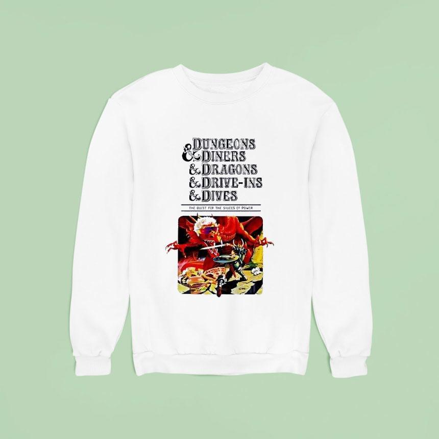 Dungeons And Diners And Dragons And Drive Ins And Dives Shirt Dungeons And Diners And Dragons And Drive Ins And Dives Shirt