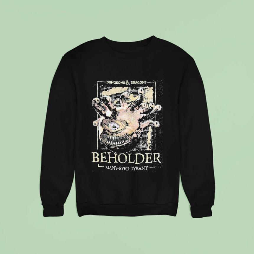Dungeons Dragons Beholder Many Eyed Tyrant Shirt Dungeons Dragons Beholder Many Eyed Tyrant Shirt