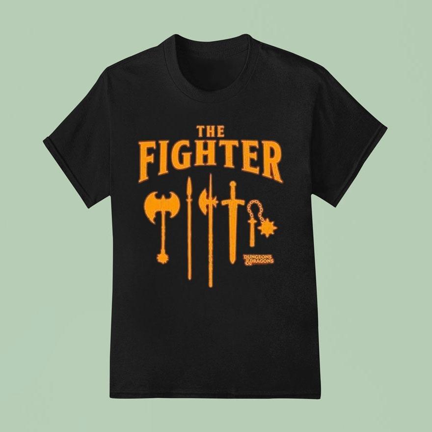 Dungeons Dragons The Fighter Class Shirt
