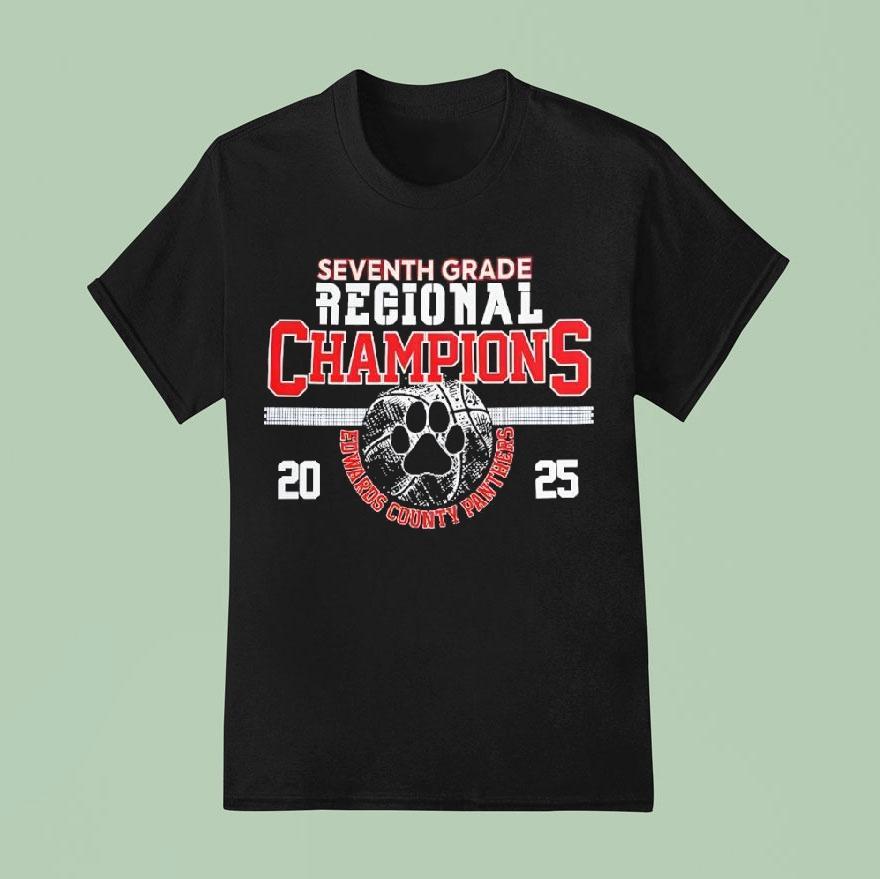 Ec Panthers Seven Grade Regional Champions Shirt