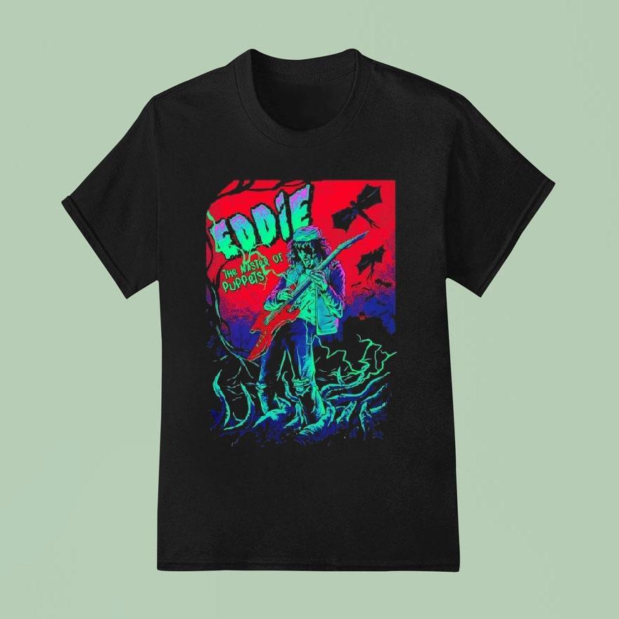 Eddie Munson The Master Of Puppets Graphic Shirt