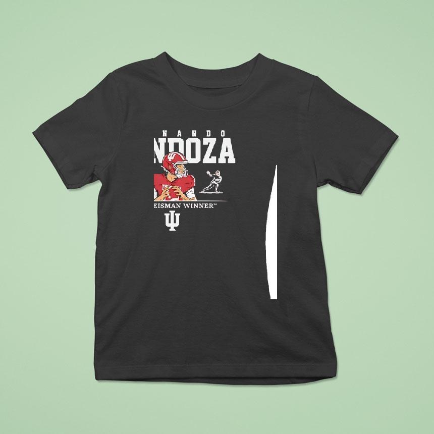 Fernando Mendoza Heisman Winner Indiana Hoosiers 2025 Signature Shirt