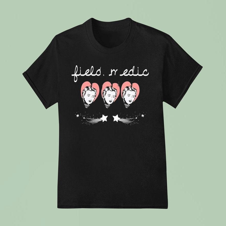 Field Medic Star Girl Heart Broken Shirt