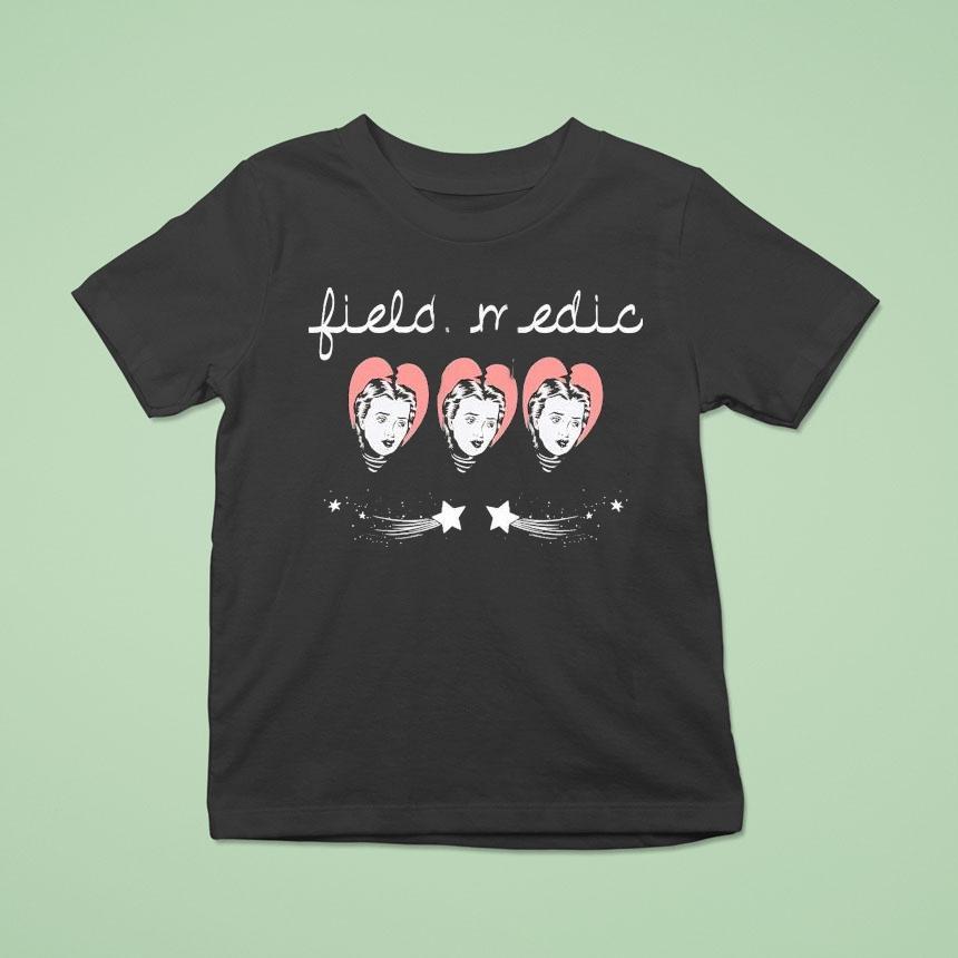 Field Medic Star Girl Heart Broken Shirt