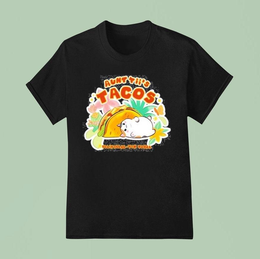 Final Fantasy Xiv Fan Festival 2026 Aunt Tii’s Tacos Shirt