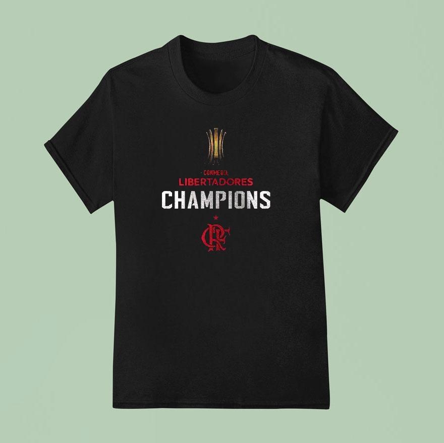 Flamengo Conmebol Libertadores 4 Champions Graphic Shirt