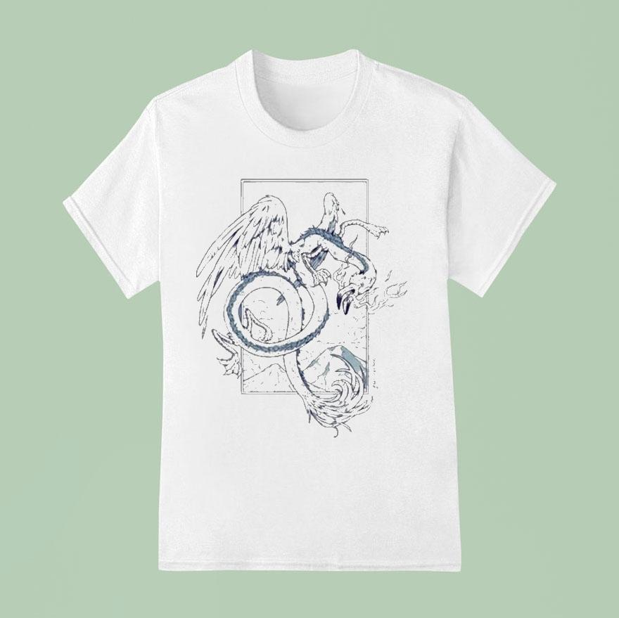 Flamingo Dragon Shirt