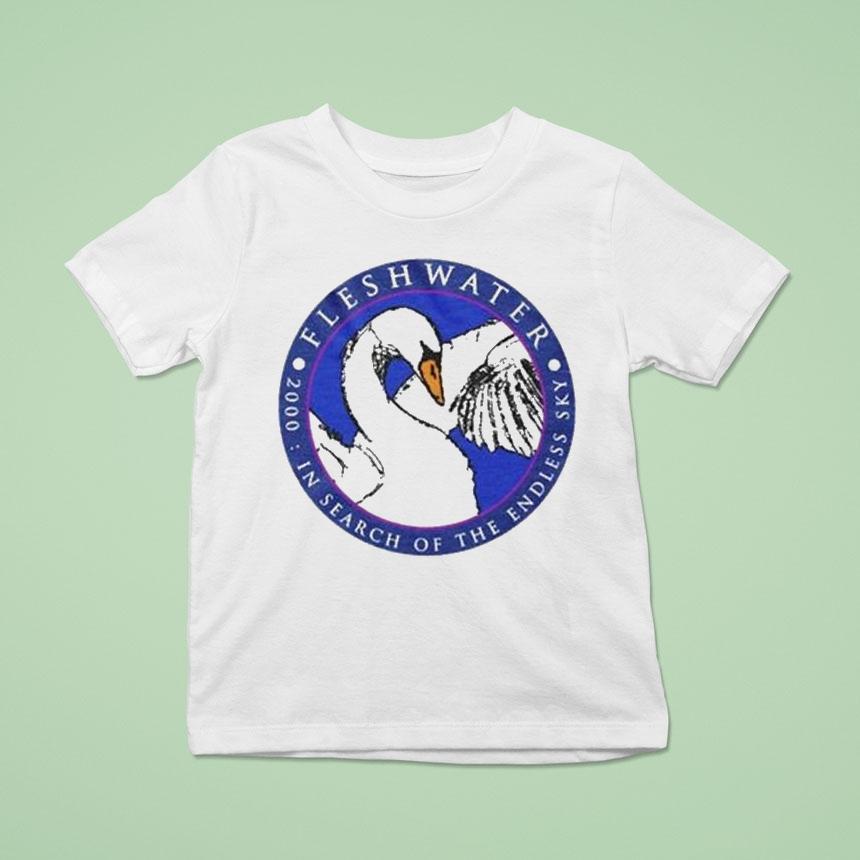 Fleshwater In Search Of The Endless Sky Swan Shirt