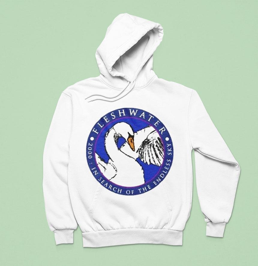 Fleshwater In Search Of The Endless Sky Swan Shirt Fleshwater In Search Of The Endless Sky Swan Shirt