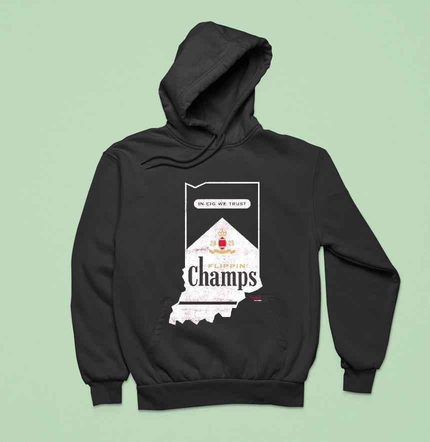 Flippin' Champs Indiana Hoosiers' 2025 Big Ten Championship Ib Cig We Trust Shirt Flippin' Champs Indiana Hoosiers' 2025 Big Ten Championship Ib Cig We Trust Shirt