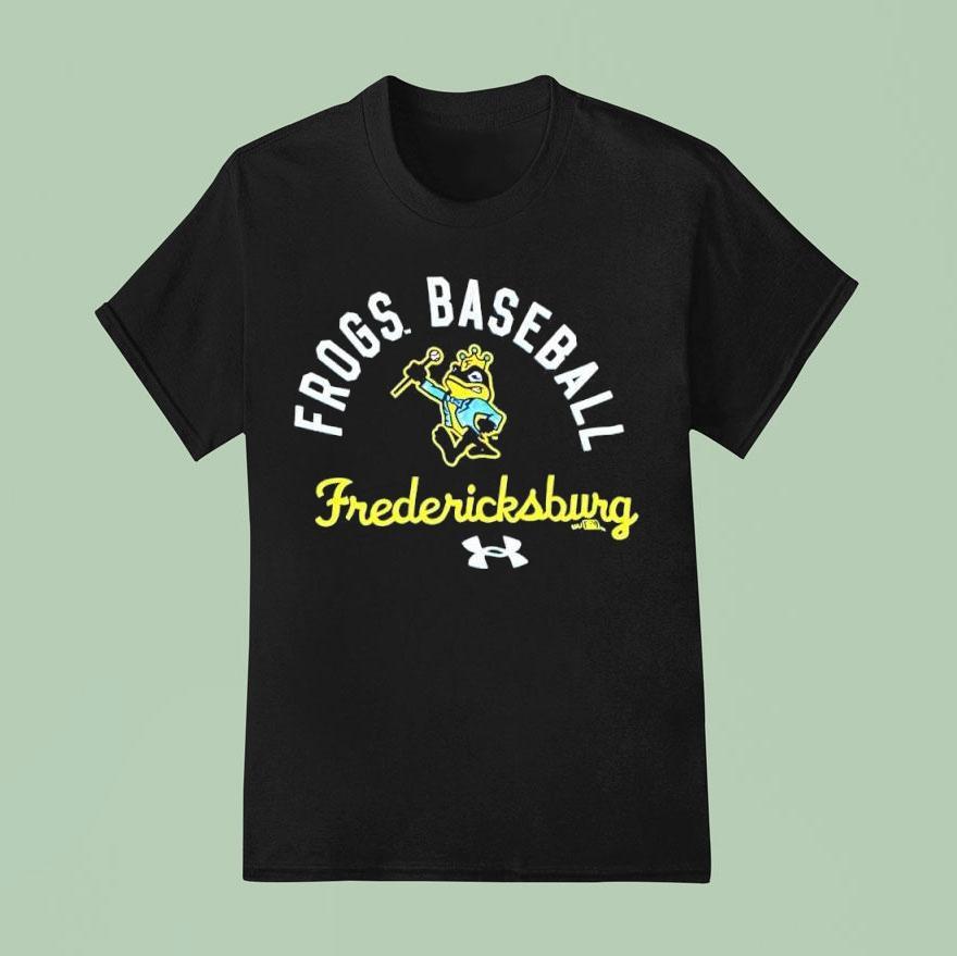 Fredericksburg Frogs Baseball Team Shirt