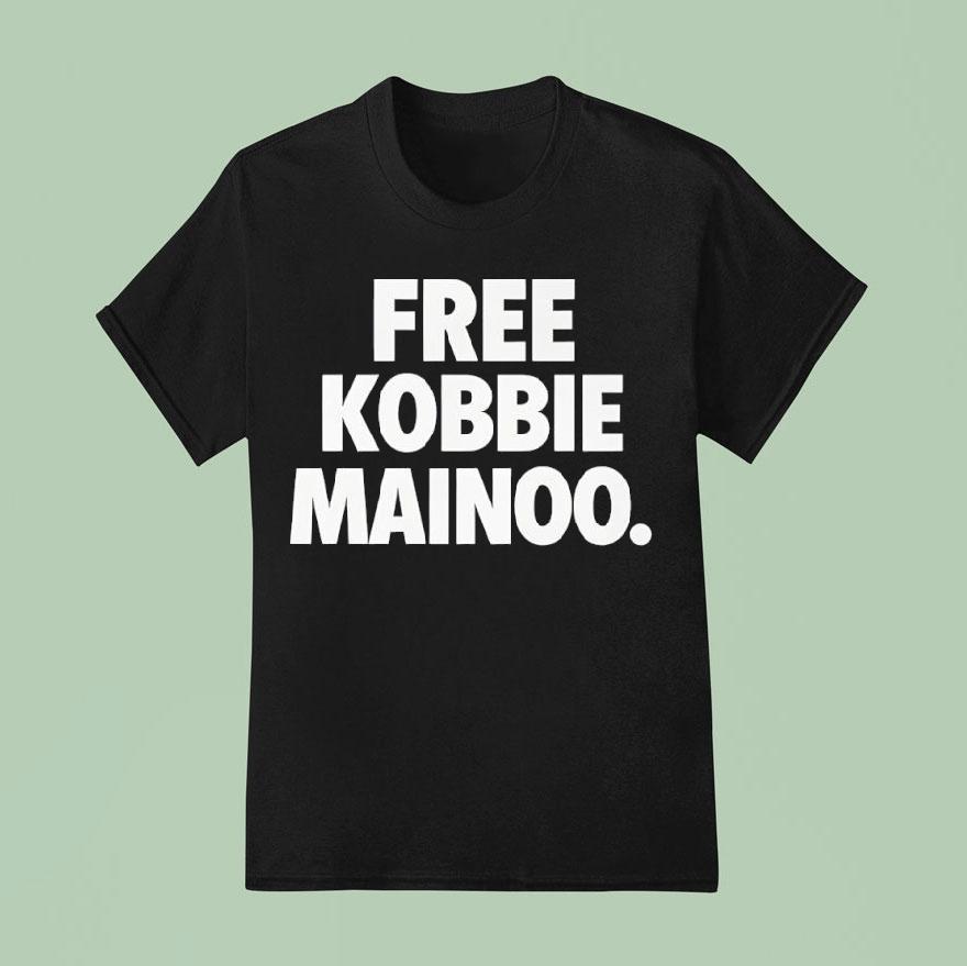 Free Kobbie Mainoo Black Shirt