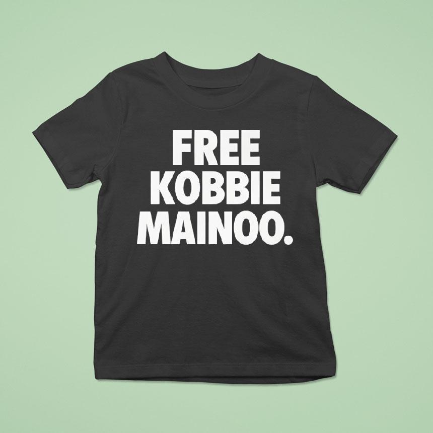 Free Kobbie Mainoo Black Shirt