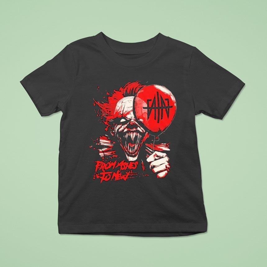 From Ashes To New Pennywise Balloon Shirt