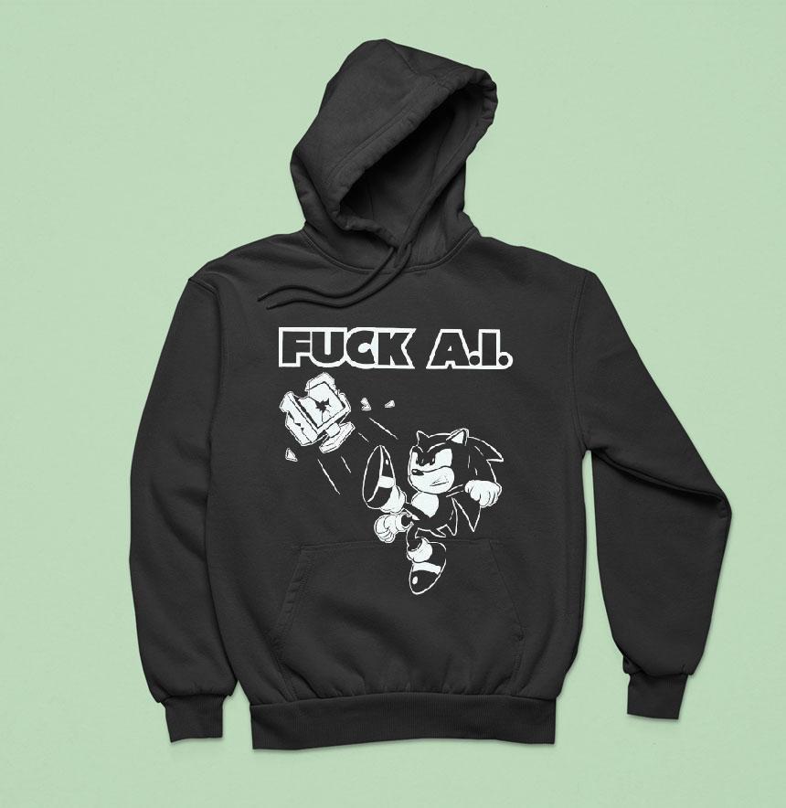 Fuck Ai The Hedgehog Melcom Brown Shirt Fuck Ai The Hedgehog Melcom Brown Shirt