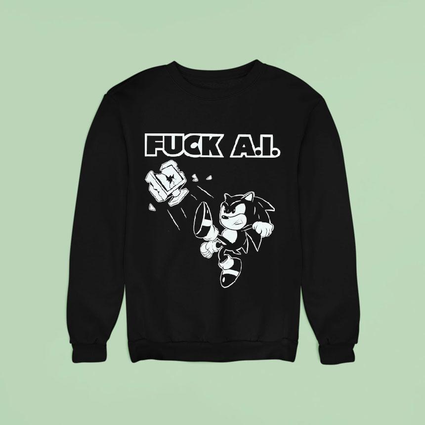 Fuck Ai The Hedgehog Melcom Brown Shirt Fuck Ai The Hedgehog Melcom Brown Shirt