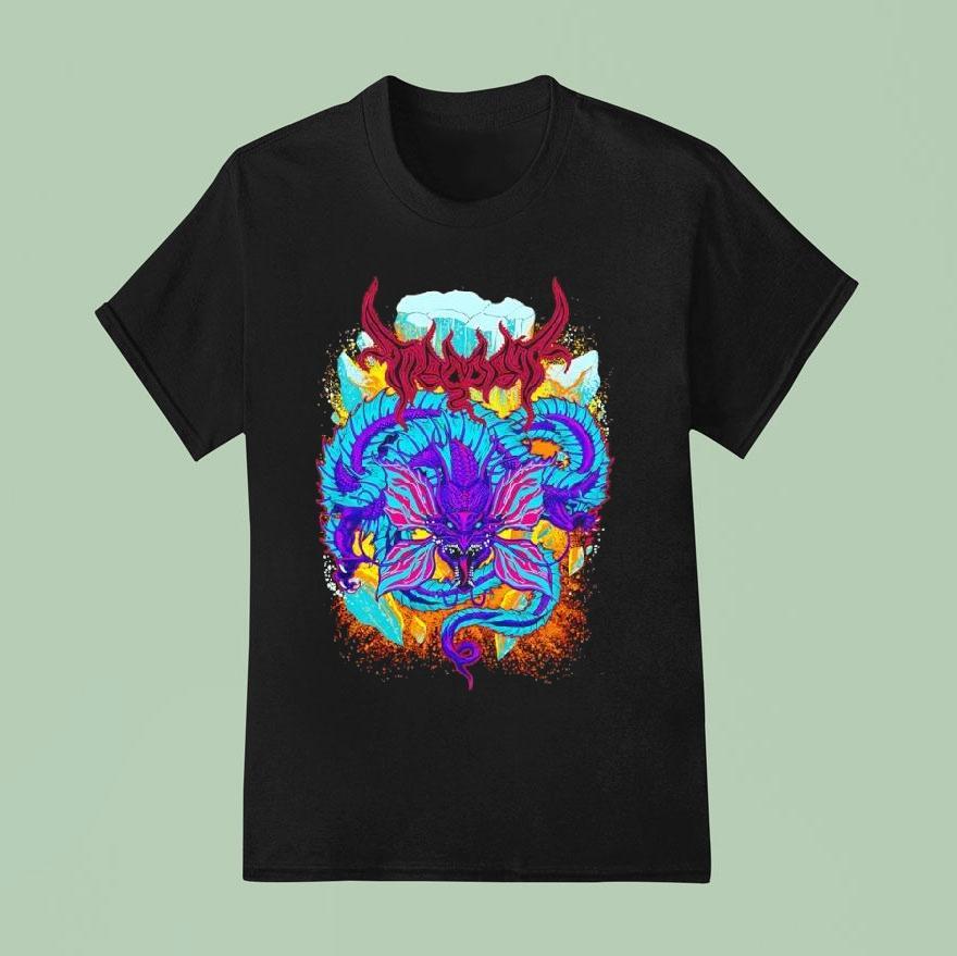 G X K Godzilla Metalcropolis Bloodborne Daughter Of The Cosmos Shirt