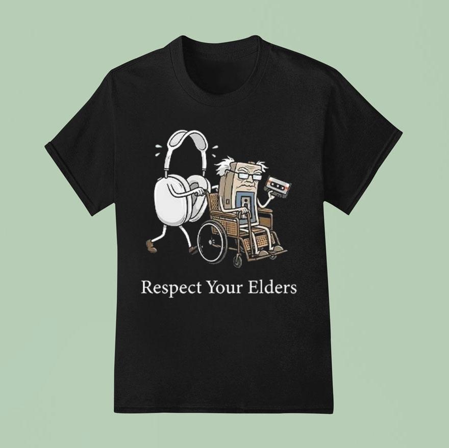 Gaming Tech Focus Respect Your Elders Shirt