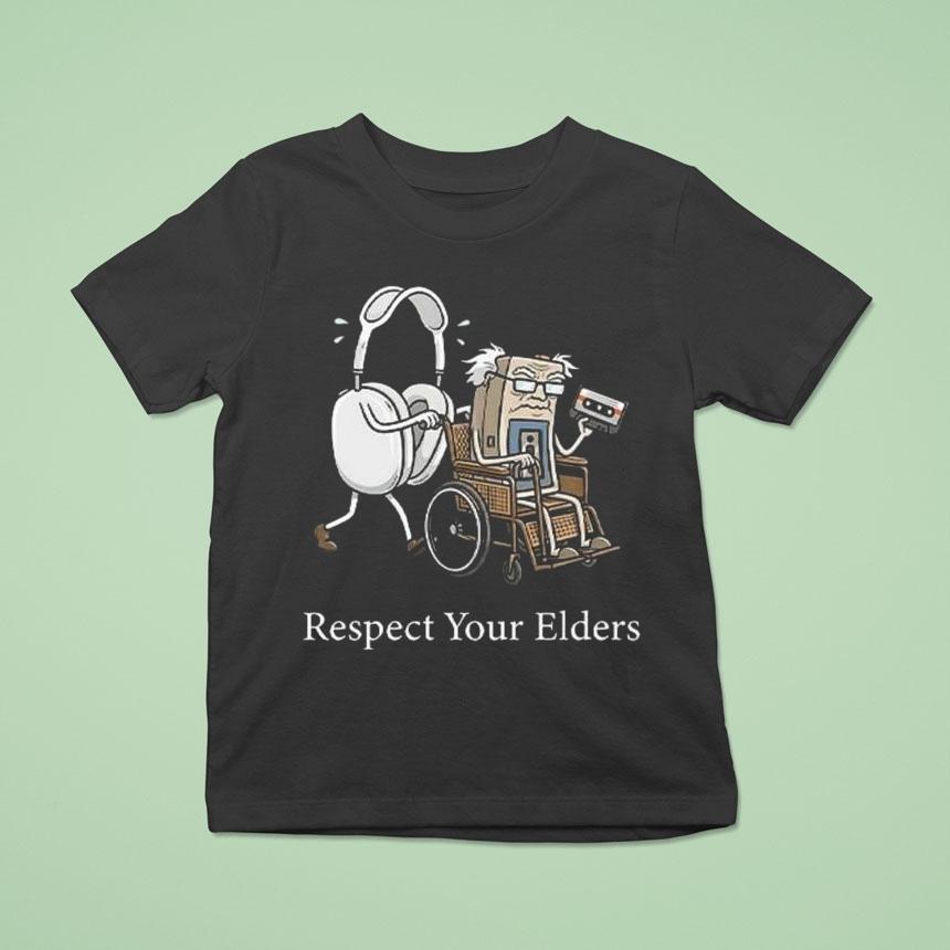Gaming Tech Focus Respect Your Elders Shirt