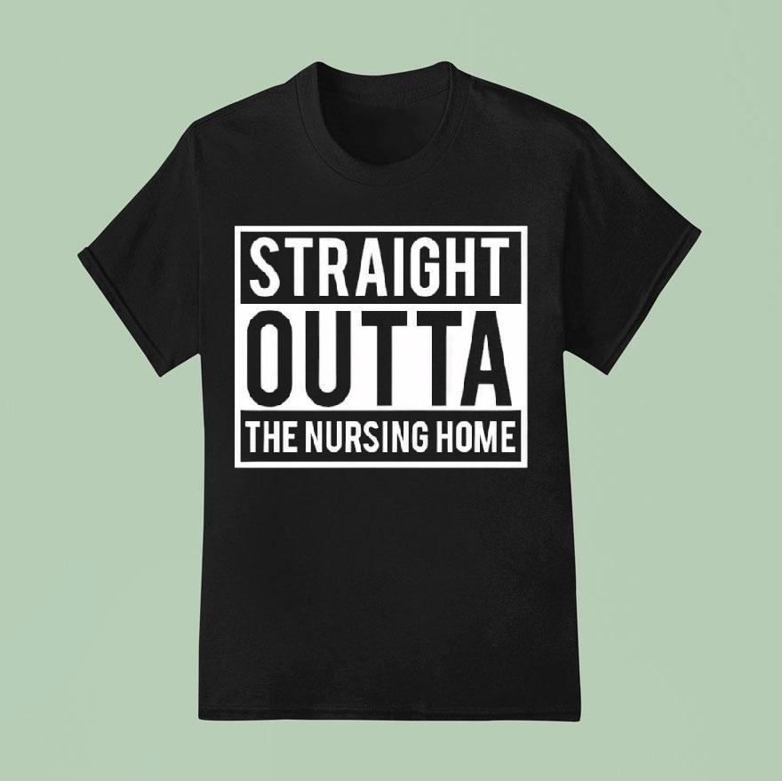 Gangster Granny Straight Outta The Nursing Home Shirt