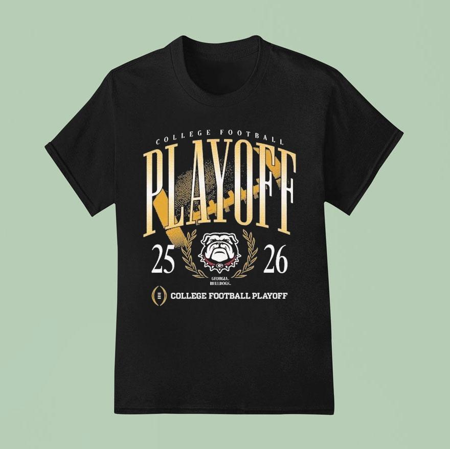 Georgia Bulldogs 2025-2026 College Football Playoff Shirt