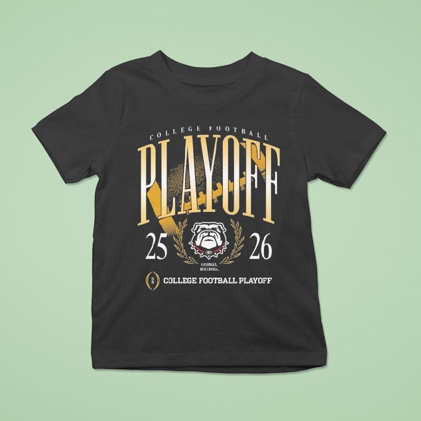 Georgia Bulldogs 2025-2026 College Football Playoff Shirt